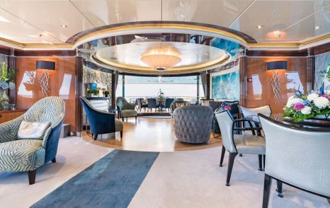 Superyacht Elis Et Mar skylounge 