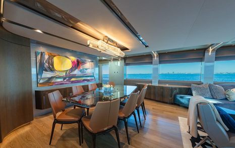 Serenity main saloon dining area