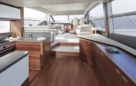 deck salon on the Princess F55