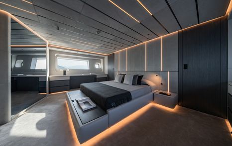 Brabus AB110 motor yacht master cabin