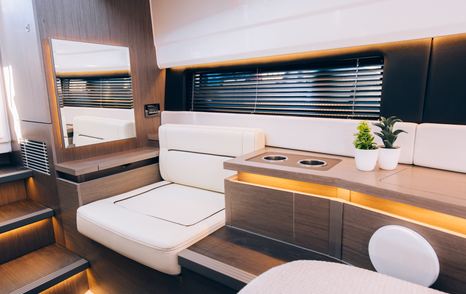 Wellcraft 355 interior 