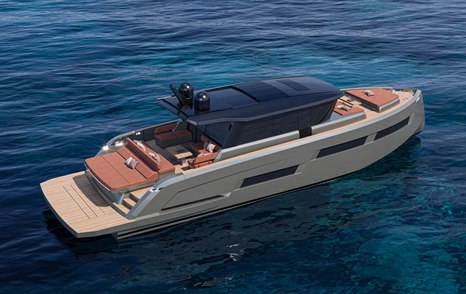 Pardo GT65 boat rendering
