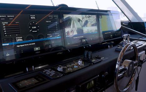 CL-Yachts-CLX96-Review-helm-dashboard