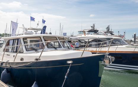 Cockwells boats berthed at Swanwick Marina