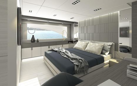 Interior cabin on Ibiza 85