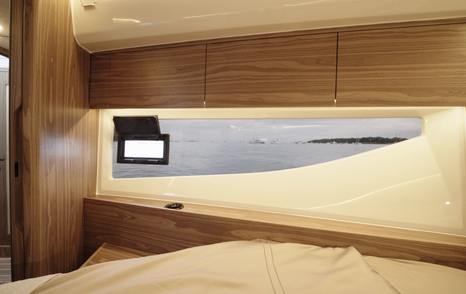 Marex-390-Review-forward-cabin-window