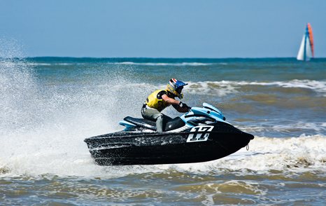 champion jet ski experience at the Southampton Boat Show