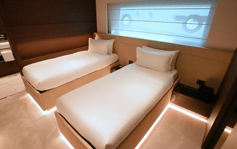Custom-Line-Navetta-42-Review-twin-cabin-two