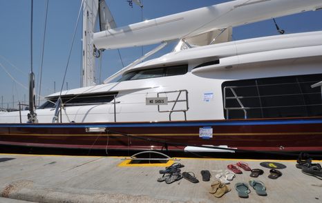 shoes off the yacht marina safety deck shoes