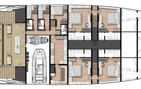 Plan of Sunreef Yachts new range