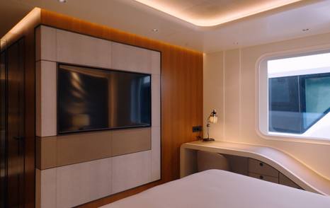 Damen-Xplorer-60-Review-guest-cabin-tv