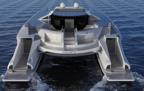 Lazzarini Pagarus design concept CGI viewed from behind