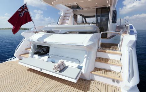 Princess-F58-transom-seating