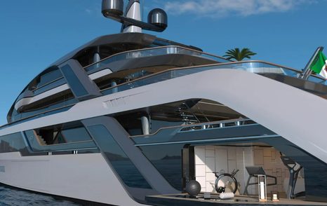 Tankoa Project Stardust exterior shot aft deck open