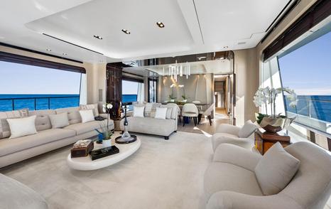  Azimut motor yacht Mastermind saloon lounge 