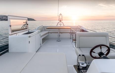 Greenline 45 Fly flybridge  