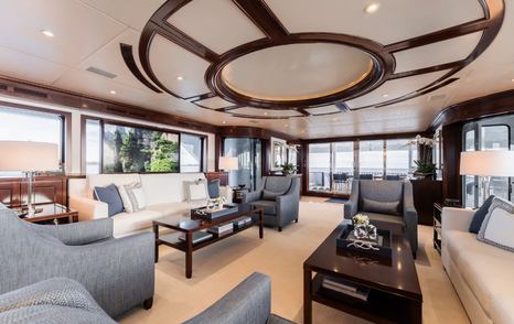 Superyacht Summer Dance main saloon 