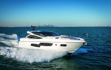 Sunseeker Predator 80 running shot