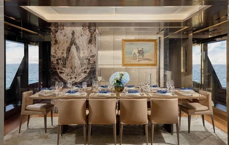 sun prince main saloon dining area