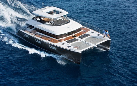 Catamaran built by Lagoon 