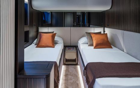 Ferretti-940-Review-twin-cabin
