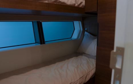 CL-Yachts-CLX96-Review-crew-bunk