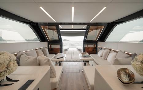 Sunreef Ultima 55 catamaran saloon lounge 