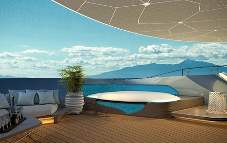 CGI showing deck area looking out to horizon on PHI