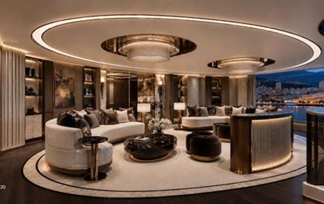 Tureddi Yachts Stil Novo 52M yacht saloon lounge 