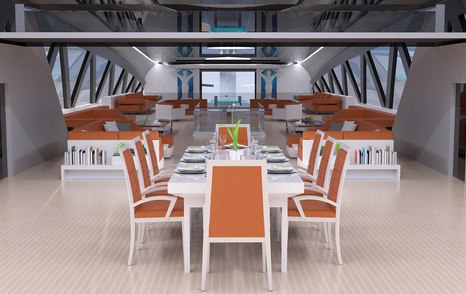 CGI of interior of Prodigium Concept