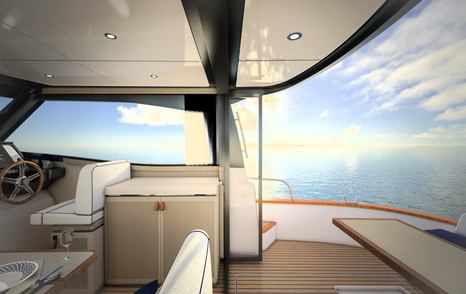 Gozzo 38 Cabin Deck