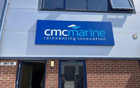 Overview of the office exterior of CMC Marine.