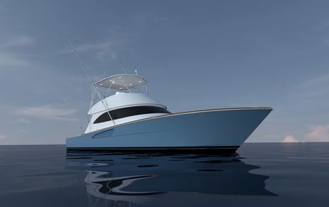 Rendering of Viking 50C fishing boat 