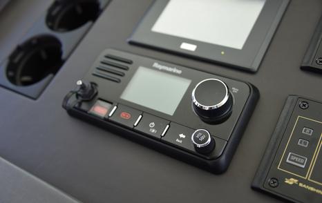 vhf radio set with mmsi