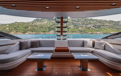 YB aft deck with seating