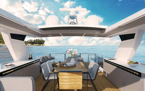 Absolute Navetta 70 for sale and world premiere at Cannes Yachting Festival