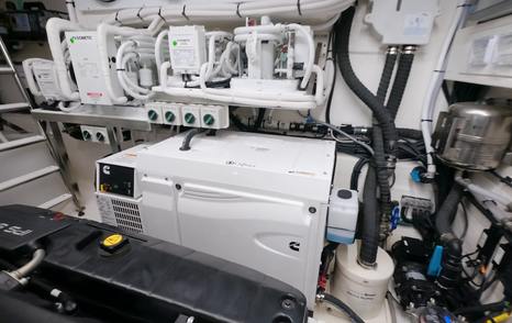 Riviera 5600 Sport Platinum Edition Cummins Onan generator and service systems