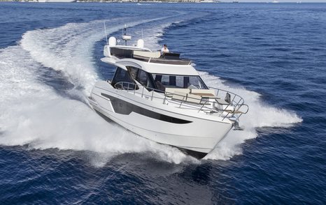 Galeon 500 Fly running, Galeon 500 Fly performance 