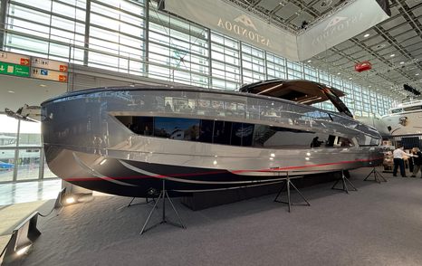 New Astondoa 577 Coupe at the Boot Düsseldorf 2026 boat show 