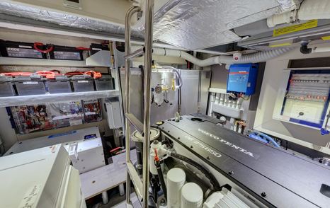 Absolute-Navetta-53-engine-room-ladder