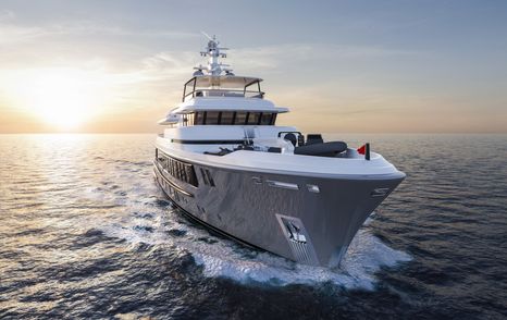 Explorer yacht form Nordhavn