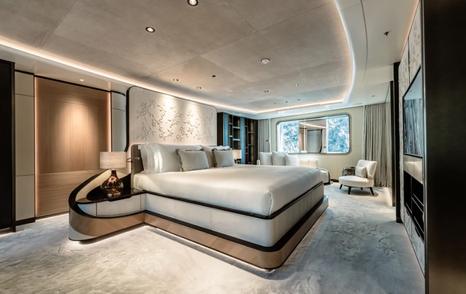 Damen Yachting explorer yacht After You master cabin with window 