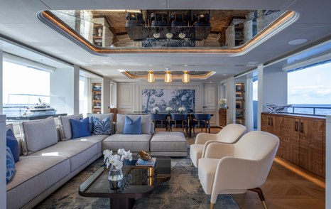 Superyacht Lollipop main salon