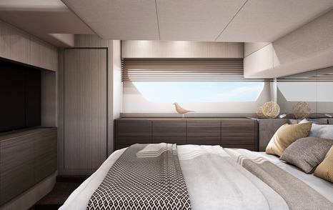 The 500 offers a choice of two or three cabins