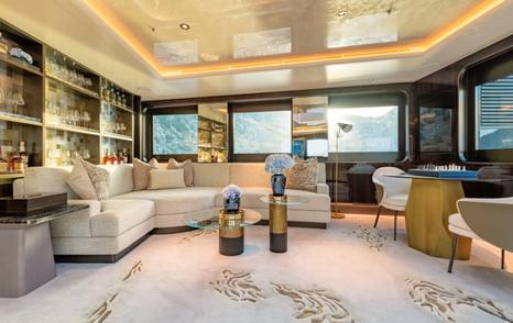 Damen Yachting explorer yacht After You saloon lounge area 