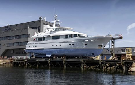 Superyacht Belle de Jour post refit 