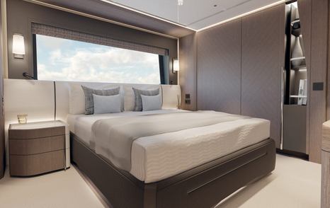 Sunseeker 100 Yacht guest stateroom