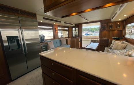 Fleming-60-galley-view-into-saloon