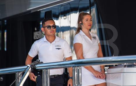 superyacht crew deckhand and stewardess