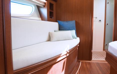 Vicem-65-Classic-Review-owner-cabin-bench